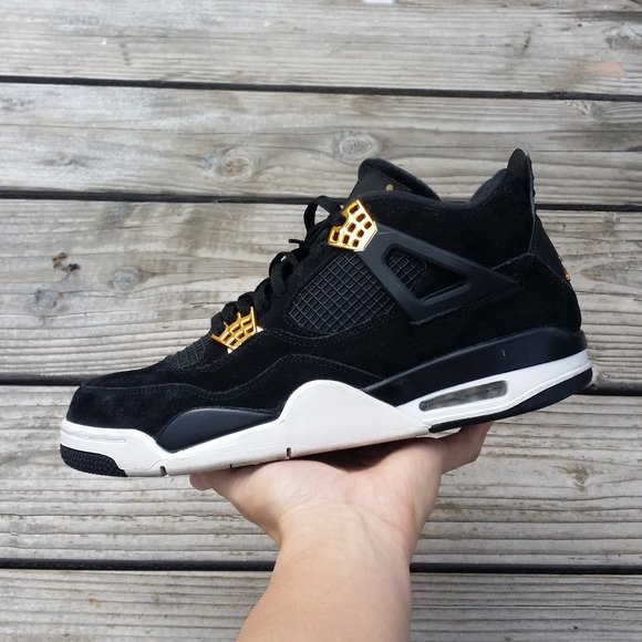 Women Size 11.5 / Size 10 Men Nike Air Jordan 4 Royalty Basketball Shoes Sneaker - Picture 2 of 8